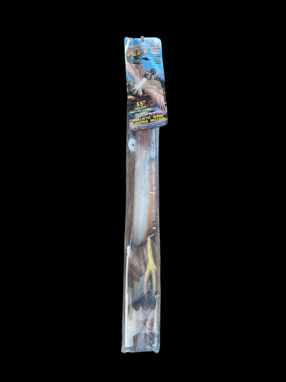 Brand New NOS 1999 Gayla Industries Wildlife Kites Wood Duck 55" Wing Span